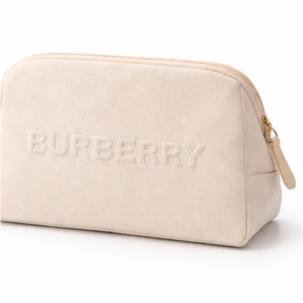 Burberry Cream Cosmetic Bag